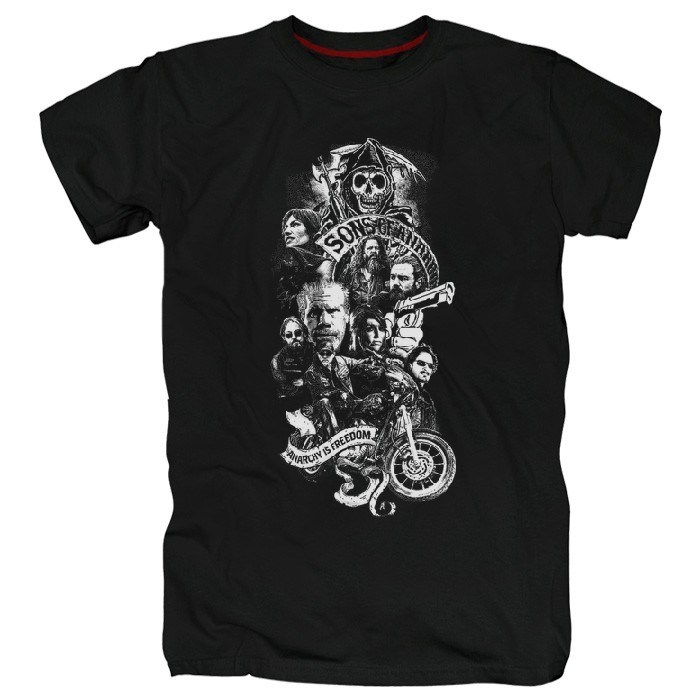 Футболка Sons of anarchy #4 soa4 - фото 120472