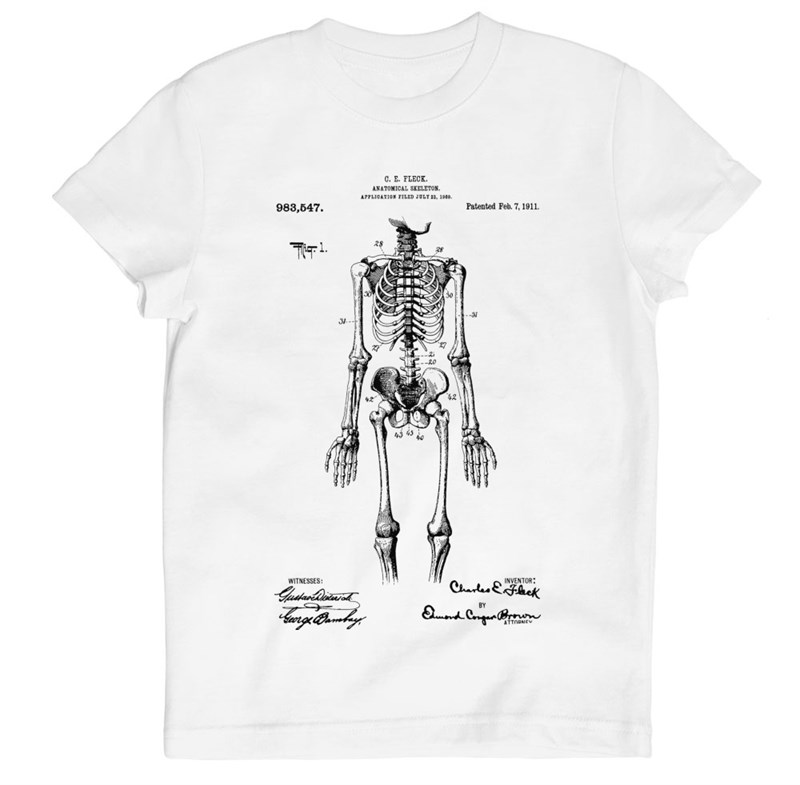 Патент Анатомическая модель скелета 1911 - фото 267165