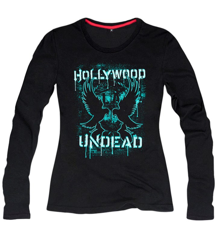 Футболка Hollywood undead #10 ЖЕН М r_622 r_622 - фото 271907