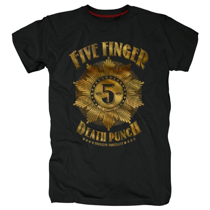 Футболка Five finger death punch #4 5fdp4 - фото 29371