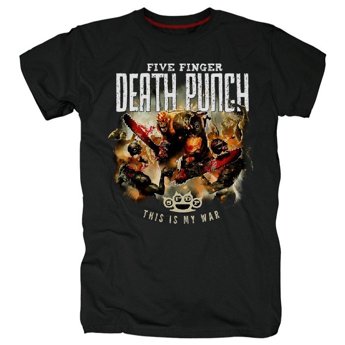 Футболка Five finger death punch #17 5fdp17 - фото 29813