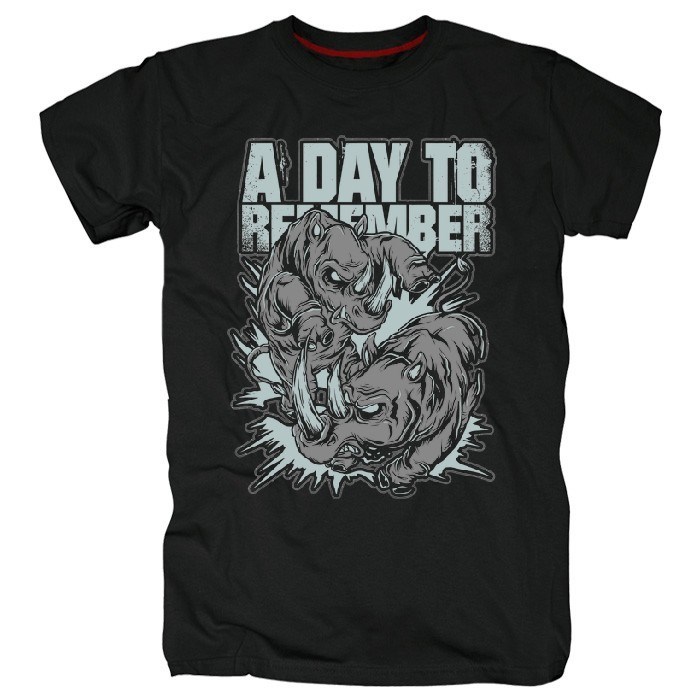 Футболка A day to remember #12 adtr12 - фото 34037