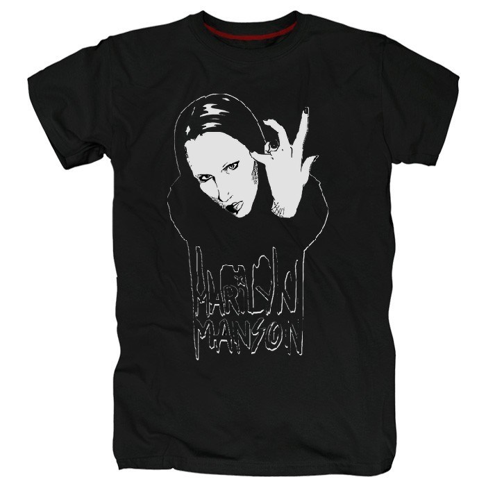 Футболка Marilyn manson #3 m_m3 - фото 89820