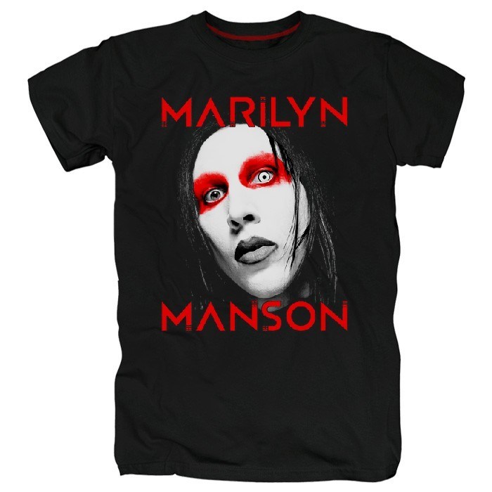 Футболка Marilyn manson #13 m_m13 - фото 90092