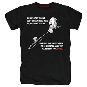 Футболка Metallica #22 met22