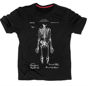 Патент Анатомическая модель скелета 1911