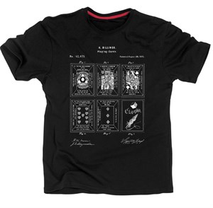 Футболка Патент Игральные карты 1873 G_84