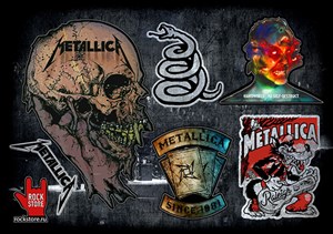 Стикерпак (Набор наклеек) Metallica#3