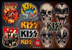 Футболка Стикерпак (Набор наклеек) Kiss#1 Stickerpack_Kiss#1
