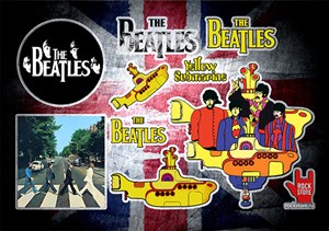 Футболка Стикерпак (Набор наклеек) Beatles#1 Stickerpack_Beatles#1