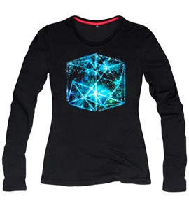 Футболка 2ух Tesseract #5 ЖЕН S r_1637 r_1637