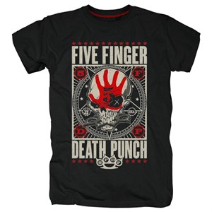Футболка Five finger death punch #5 5fdp5