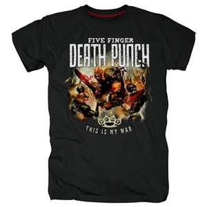 Футболка Five finger death punch #17 5fdp17