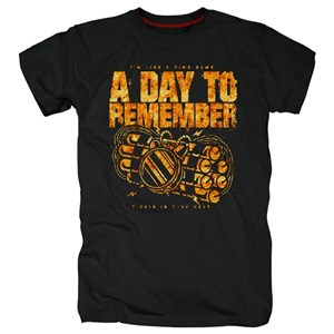 Футболка A day to remember #33 adtr33